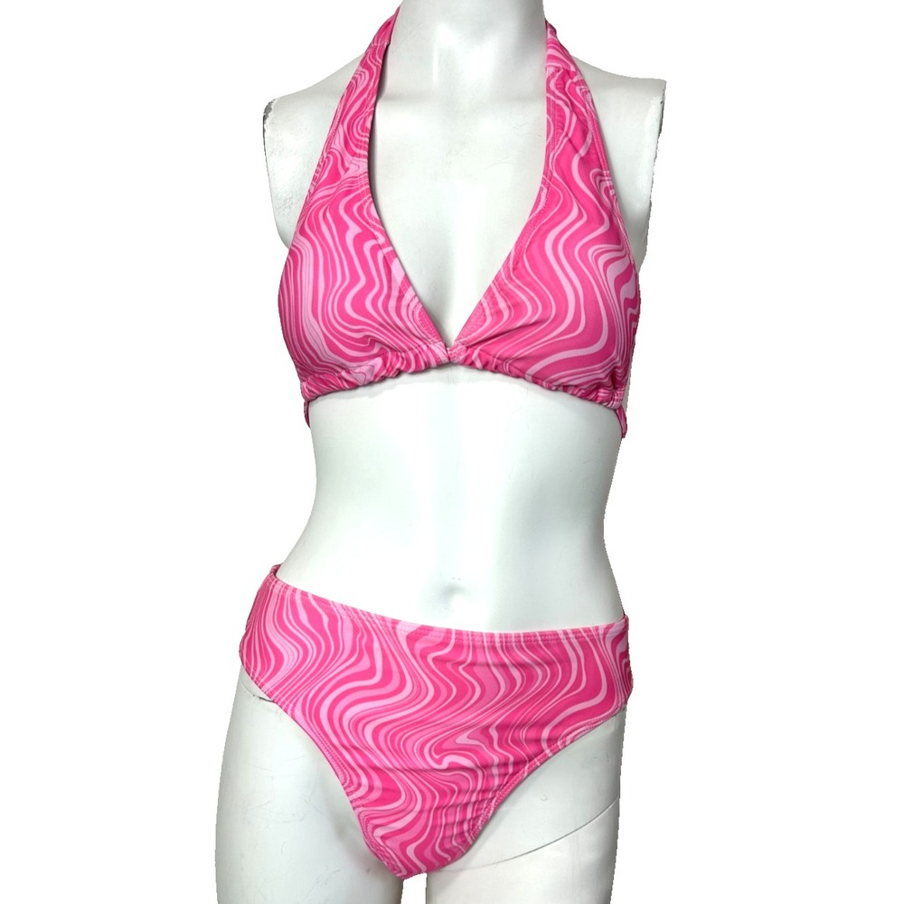 SHEIN Bikini Lot of 3 Bikini Sets Women's S-M Top M-L Bottom Gently Use 6 Items